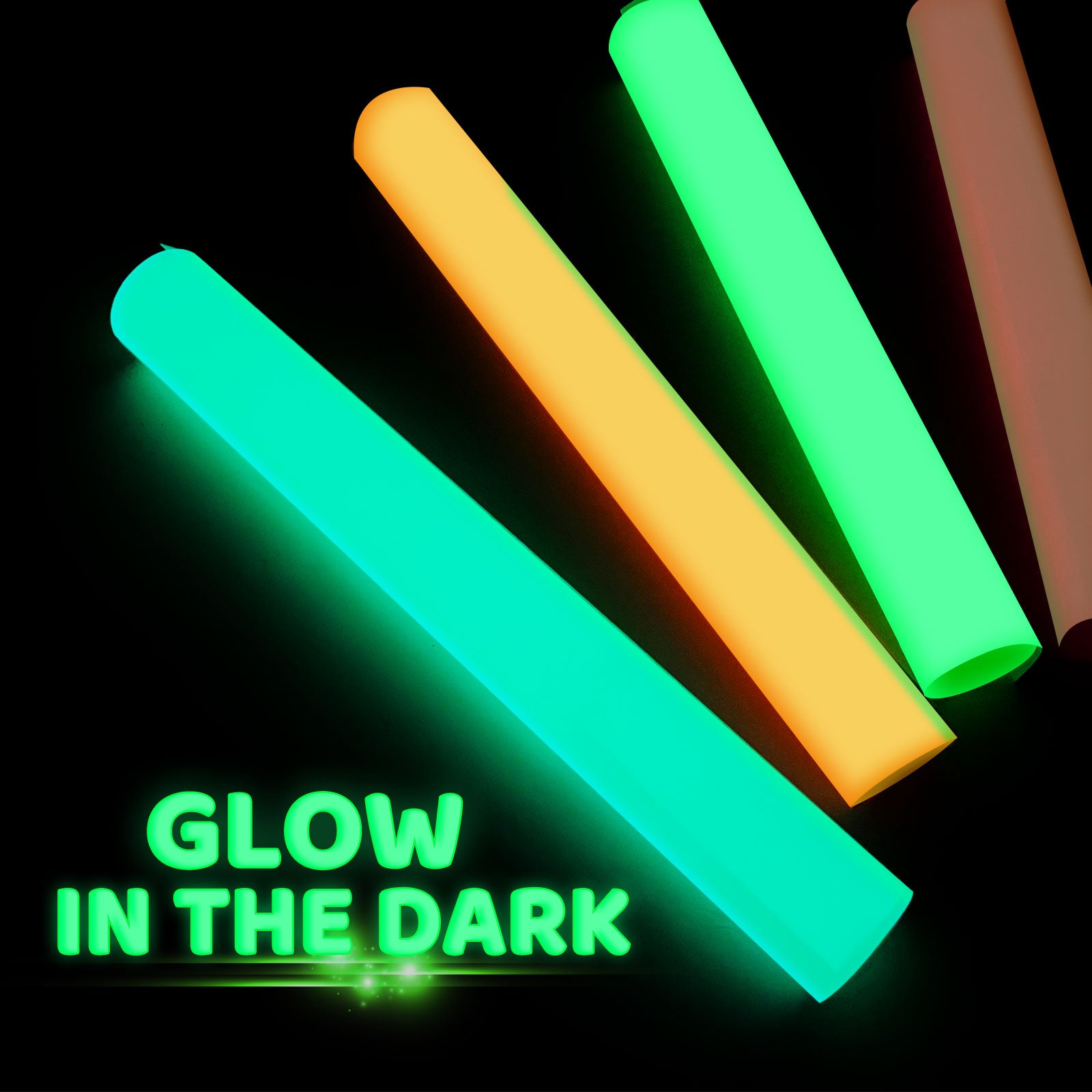 Glow in the Dark Puff Heat Transfer Vinyl