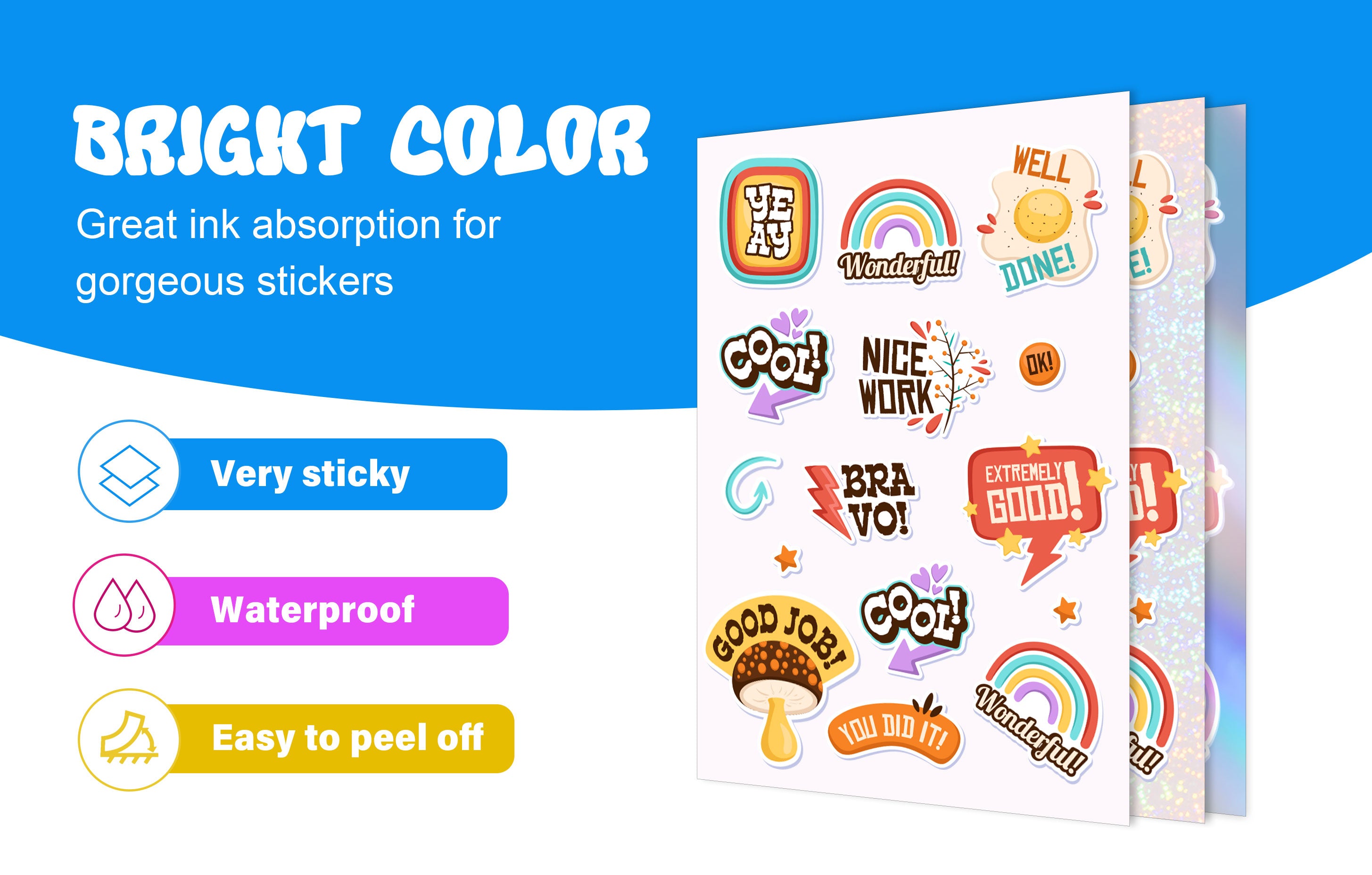 Inkjet Printable Sticker Vinyl