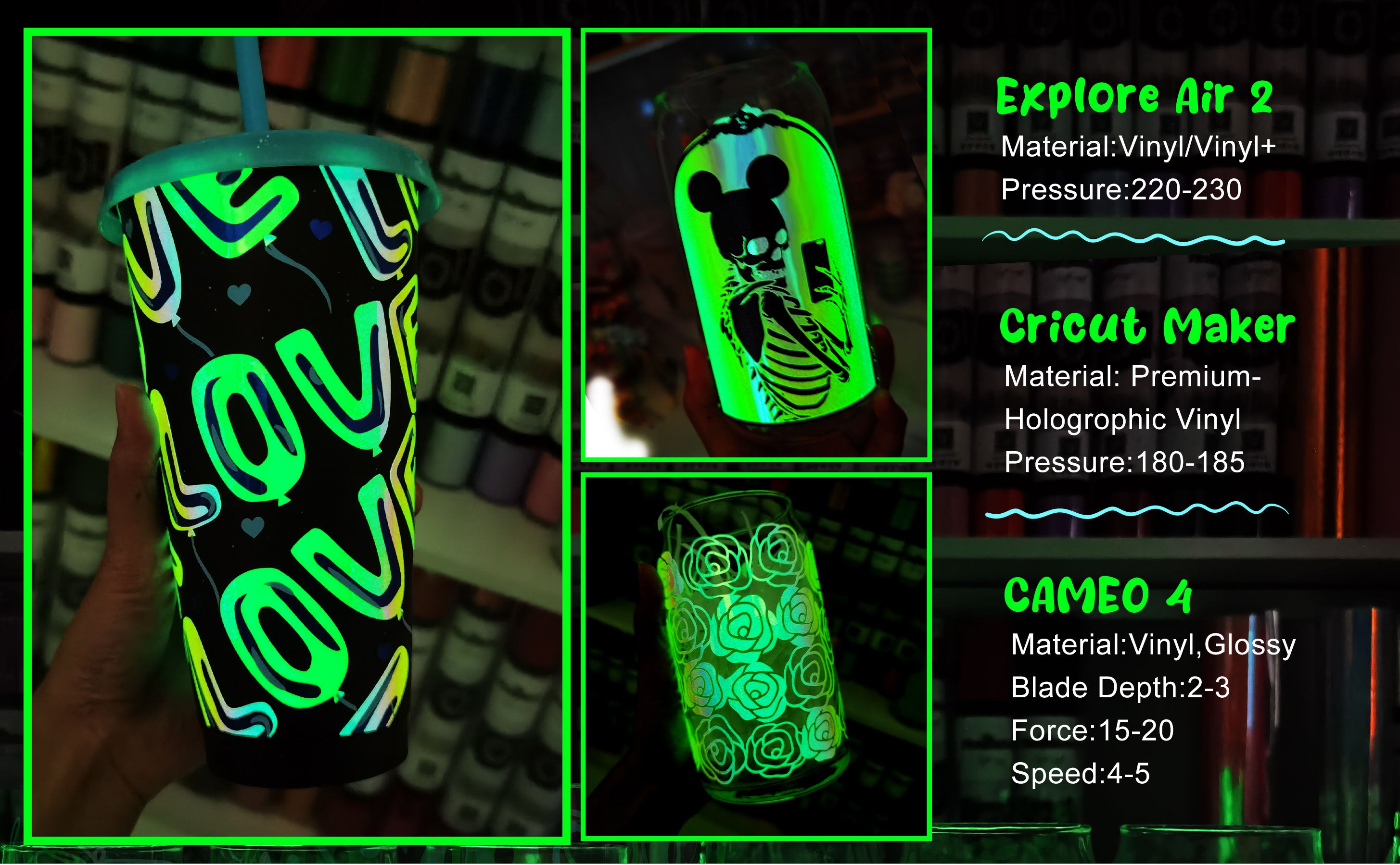 Opal Glow in the Dark Vinyl